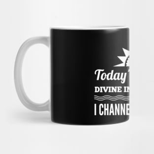 Funny Dungeons D20 Cleric Divine Intervention Mug